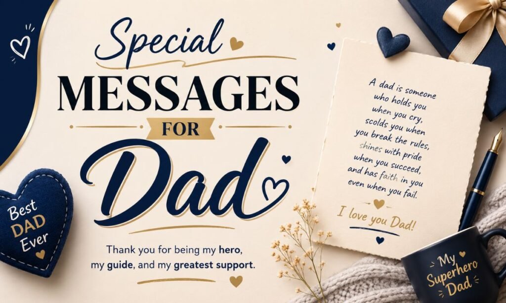 Special Messages for Dad