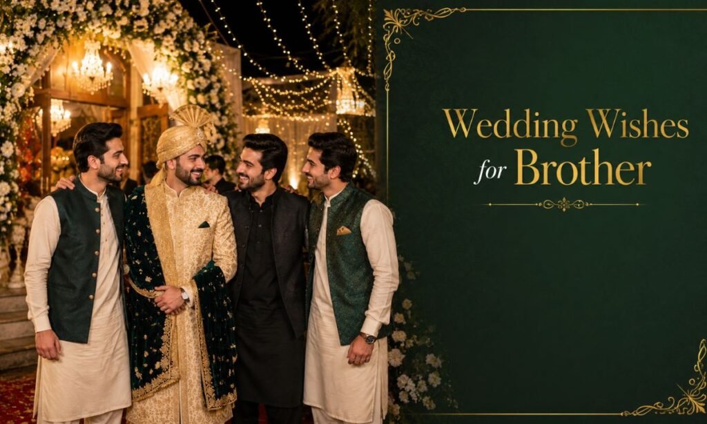 Wedding Wishes for Brother
