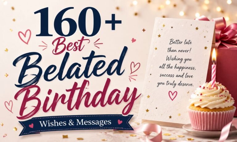 belated birthday wishes