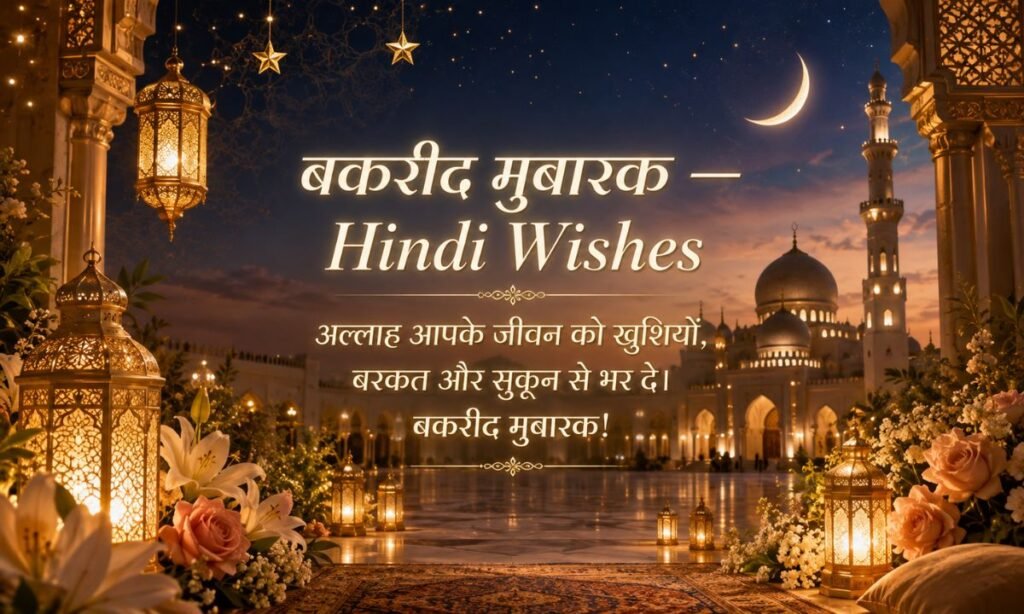 बकरीद मुबारक, Hindi Wishes