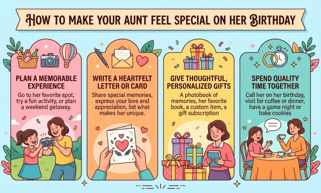 How to Make Your Aunt Feel Special on Her Birthday